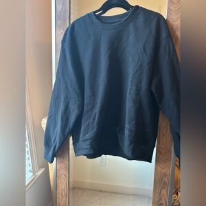 Classic Black womens crewneck